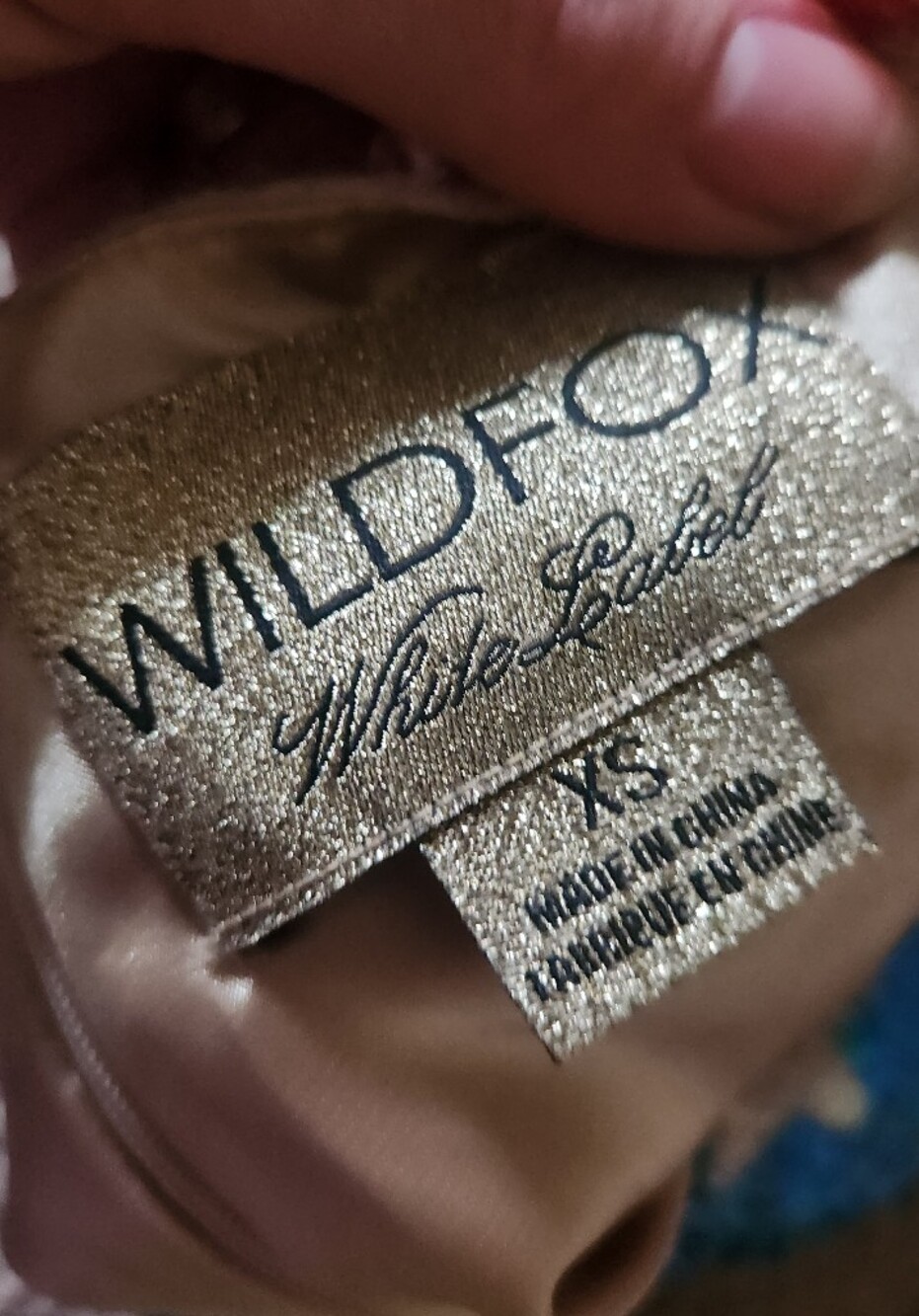 Wildfox White Label Sequin Star/ Stripes High Rise Shorts Y2K Glam Festival XS - Picture 6 of 7